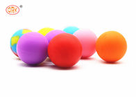 एफडीए जल प्रतिरोधी रंग का उछालभरी शीतल सिलिकॉन रबर बॉल