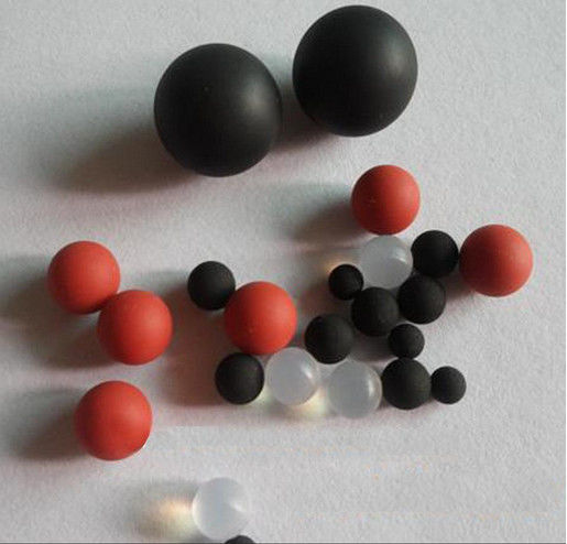 Pump NBR Solid Rubber Ball , Rubber Bouncing Ball High Elasticity ROHS REACH