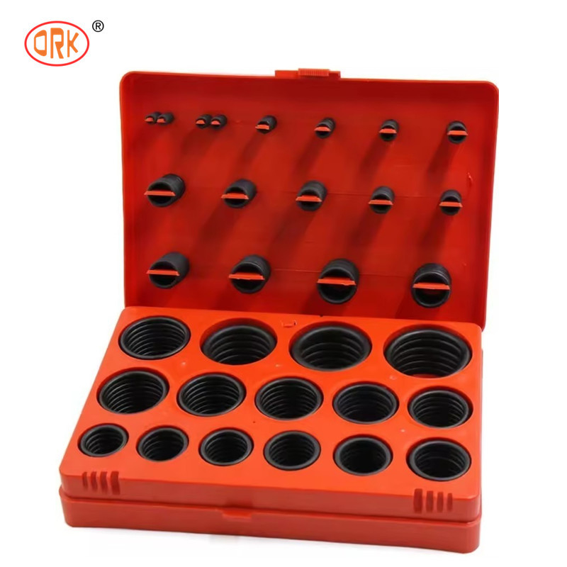 ORK यूनिवर्सल स्टैंडर्ड SAE स्टैंडर्ड 407PC उच्च टिकाऊ पाइपलाइन रबर ओ रिंग किट