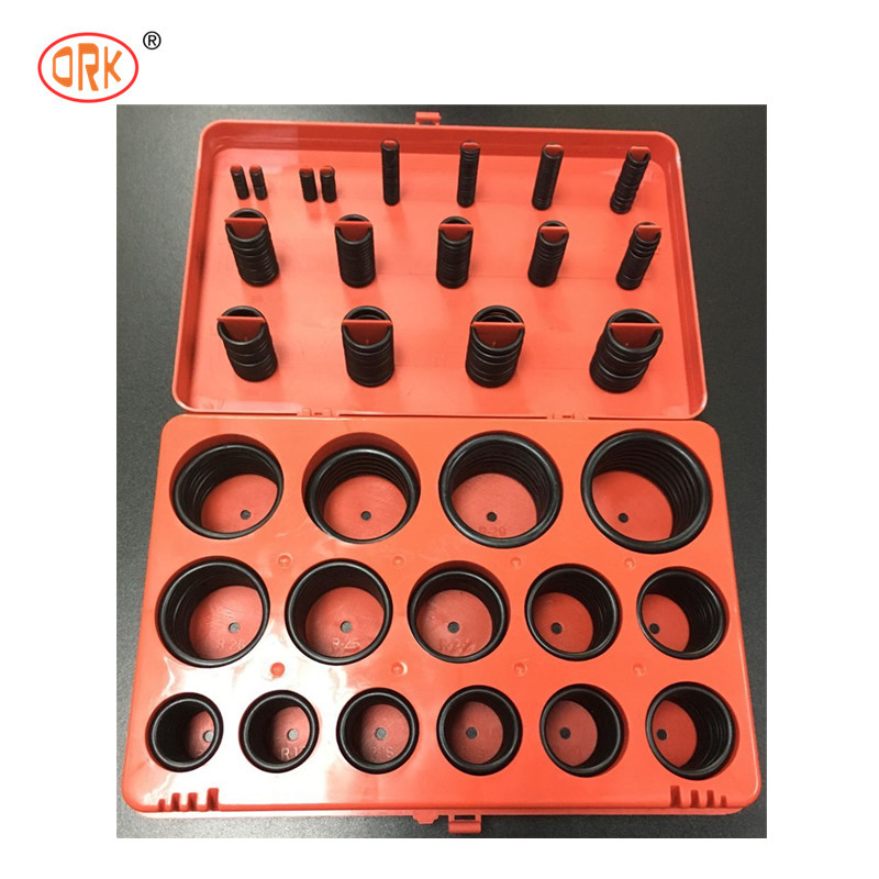 ORK यूनिवर्सल स्टैंडर्ड SAE स्टैंडर्ड 407PC उच्च टिकाऊ पाइपलाइन रबर ओ रिंग किट