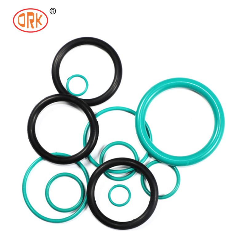 AS568 Fpm Ffkm Hnbr Nbr Fkm Epdm सिलिकॉन Perfluoroelastomer रबर O रिंग 1mm सील