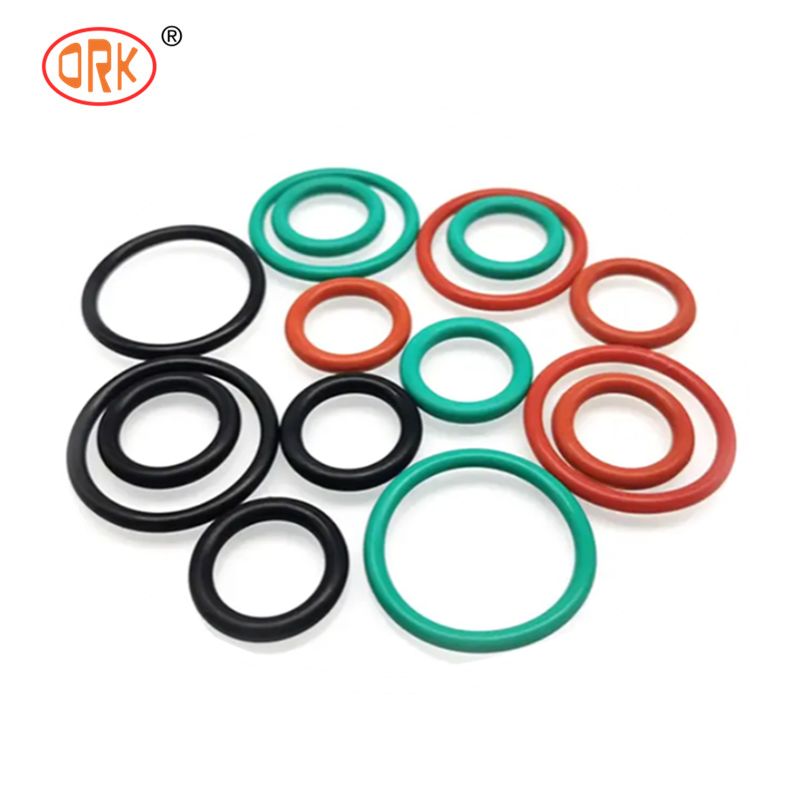 AS568 Fpm Ffkm Hnbr Nbr Fkm Epdm सिलिकॉन Perfluoroelastomer रबर O रिंग 1mm सील
