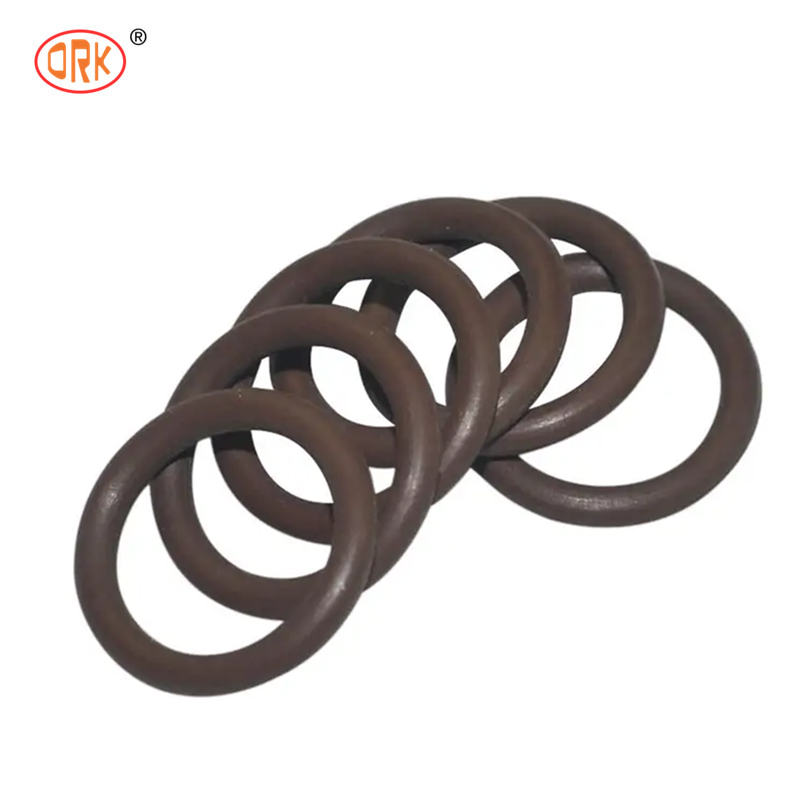 FKM FPM O Ring, Fluoroelastomer Rubber O-Ring Optional NBR EPDM Silicone, High Temp & Chemical Resistant Seal for Automotive and Oil & Gas Equipment