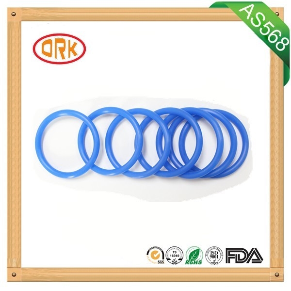 Blue NBR O Ring Rubber Seal Oil Resistance For Machinary With RoHs Report